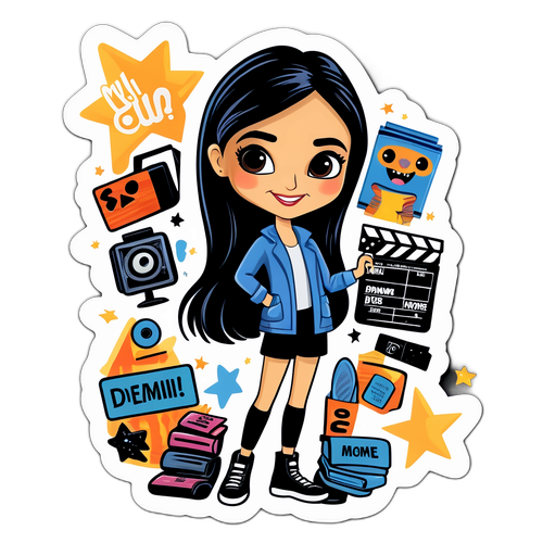 Legesyg sticker af Demi Moore