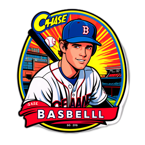 A Comic Book Cover-Inspired Depiction of Chase Burns