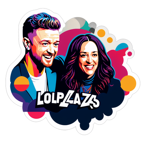 ¡Increíble! El Arte Collage de Lollapalooza 2025: Justin Timberlake y Alanis Morissette Juntos en el Escenario