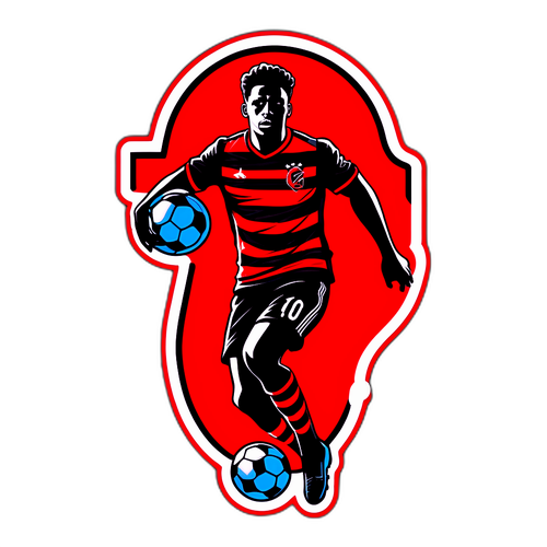 Flamengo Futbolcu Sticker