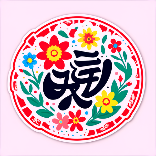 Stiker Merayakan Hari Nasional 27 Mei