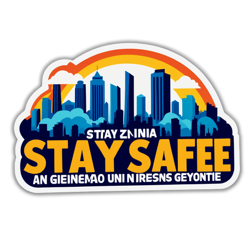 Stiker Kesadaran Bencana: Stay Safe during Gempa Hari Ini!