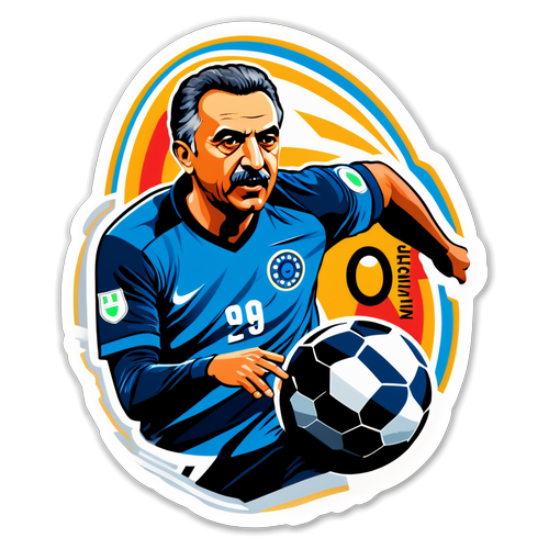 Ahmet Çalık'ı Anımsatan Futbol Sticker'ı