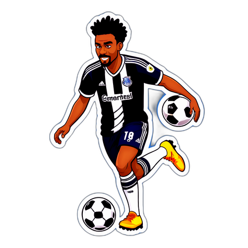 ผู้เล่นเวสต์บรอมวิชกำลังเลี้ยงบอล