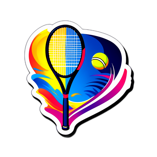US Open Sticker