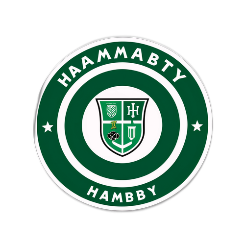 Vibrante afbeeling van Hammarby IF logo