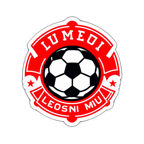 足球主題“mu”印章