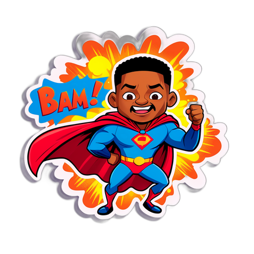 Veselá postava superhrdiny