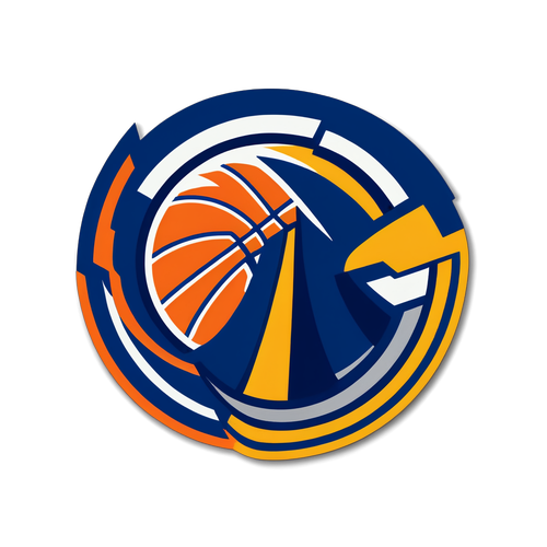 Stiker Bertema Bola Basket Pacers vs. Knicks