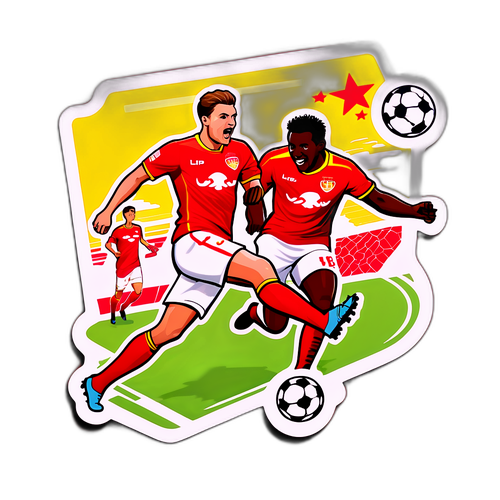 Vzrušující fotbalový moment