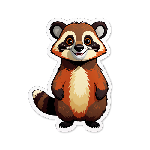 Coati Charm: Descubra a Cutest Creatura que Você Nunca Soube Que Precisava!