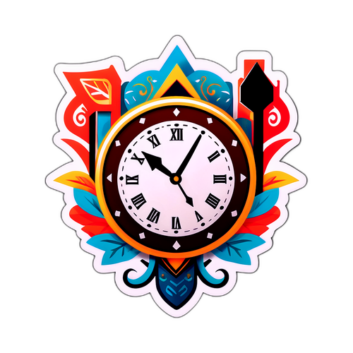 Креативный график часов для Сухура