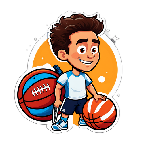 Adesivo giocoso di Jeremy Jacquet