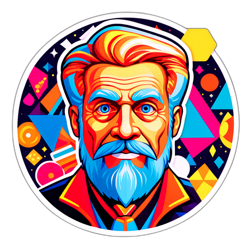 En klibbig etikett av Van Veen