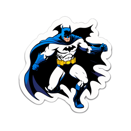 Upea esitys 'Batmanista' taistelemassa varjoja vastaan
