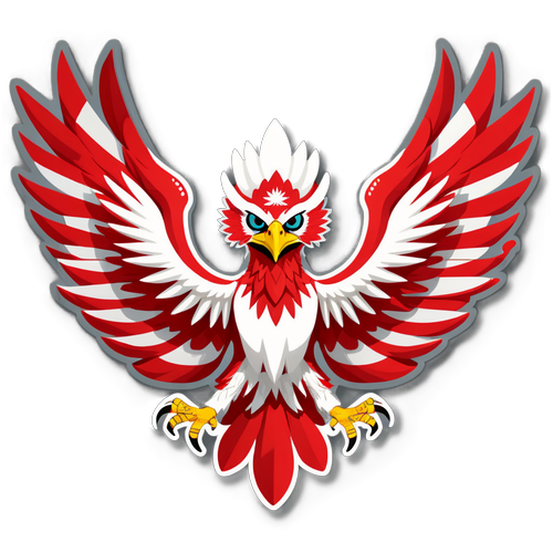 Bangkitnya Semangat Nasional! Stiker Garuda dan Bendera Merah Putih yang Memukau!