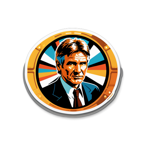 Sticker ng Mga Sikat na Sintensiya ni Harrison Ford