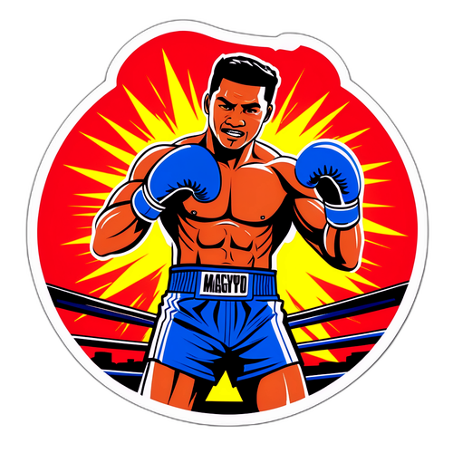 Sticker ni Mark Magsayo sa Boxing