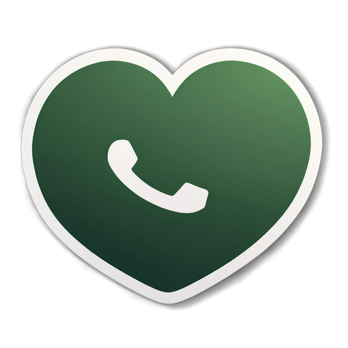 Amor en Conexión: Corazón de WhatsApp