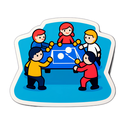 Strategisch Bord met Teamwerk