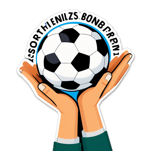 Sportief Vriendschap Sticker