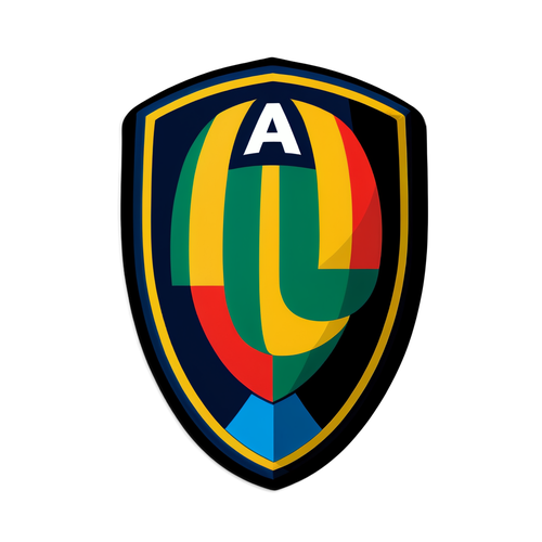 Tyylikäs Serie A -logo tarra