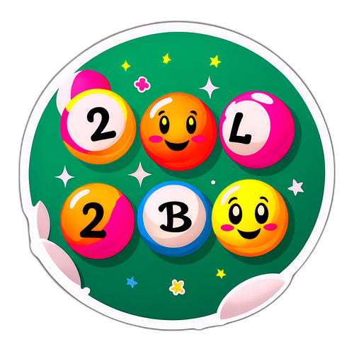 Adesivo Lotomania 2791 Sorridente