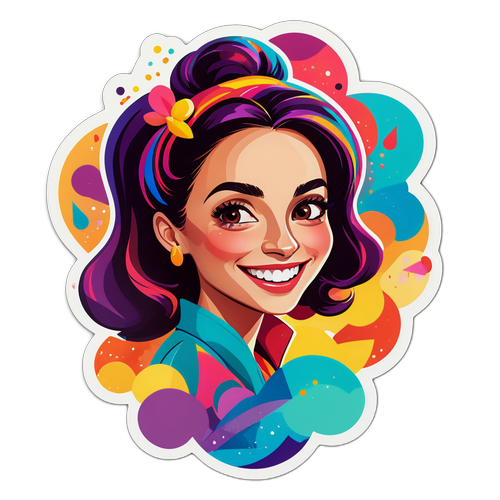 Masayang Sticker ni Lina Bina
