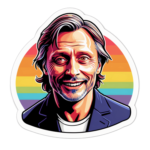 Vänlig Monster Sticker