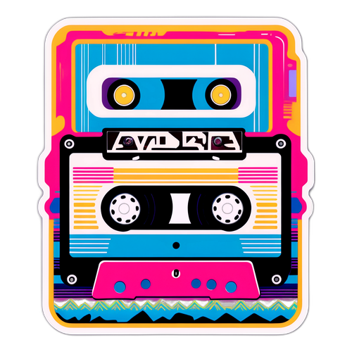 पुराना कैसट टेप डिज़ाइन