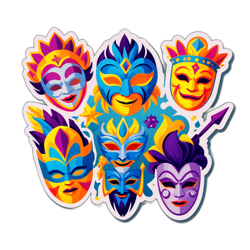 Галцов и его театральные выступления: маски и волшебные элементы шоу