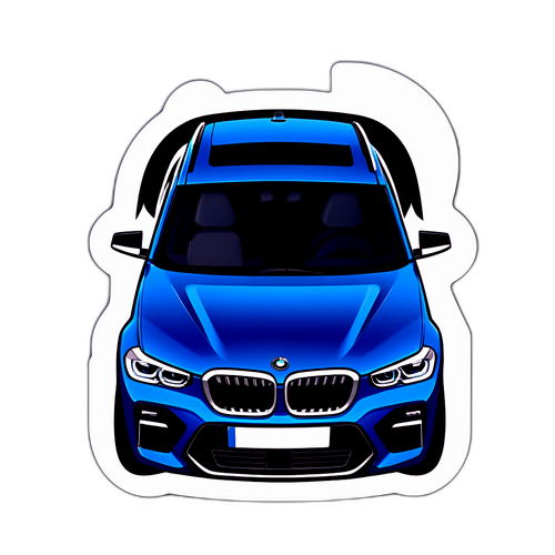 Moderne klistermærke til BMW ix3