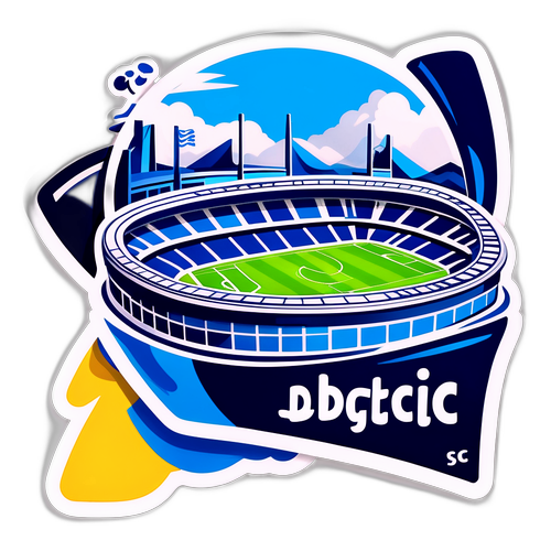 Stiker Pemandangan Estádio do Dragão