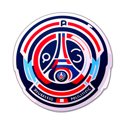 Stylizované logo PSG s moderními prvky