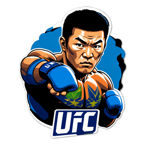 최두호 UFC 출전 기념 스티커