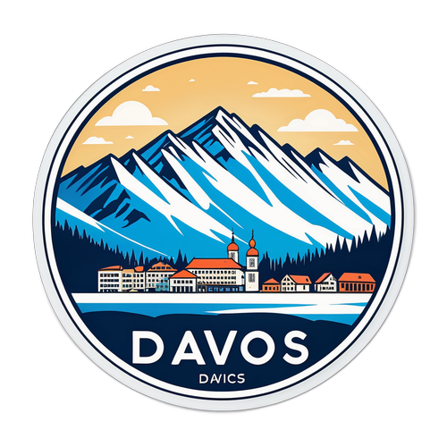 Silueta orașului Davos