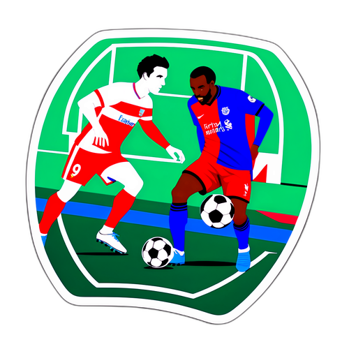 דמות אמנותית של שחקני כדורגל באנגליה