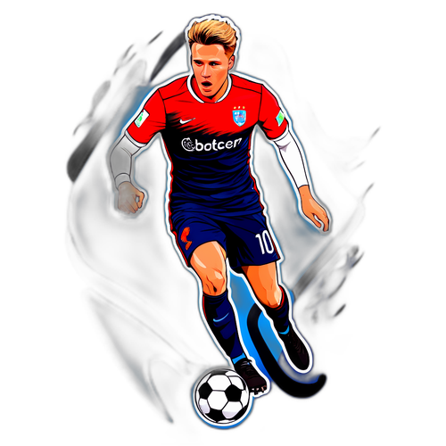 Kasper Hjulmand Fodbold Sticker