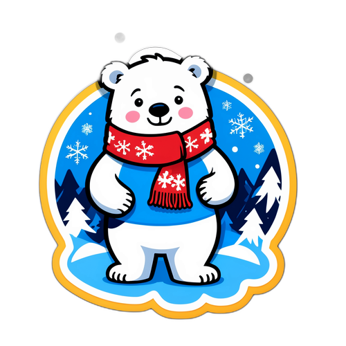 Ursuleț de zăpadă jucăuș pentru Jocurile Olimpice de Iarnă 2026