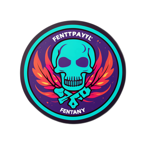 Diseño ilustrando el fentanilo
