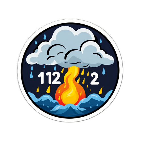 Sticker về bão số 12