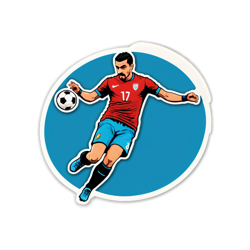 Burak Yılmaz İkonik Hareketleri Sticker