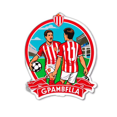 히로나의 잊을 수 없는 축구 순간을 회상하는 스티커 디자인