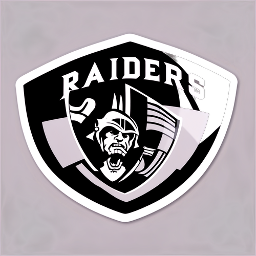 Raider Nation Pride: Iconic Shield Sticker