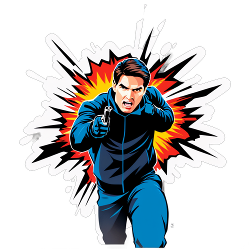 Actiongeladenes Motiv aus Mission Impossible 3