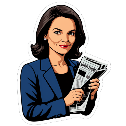 Anne Sinclair als journalist