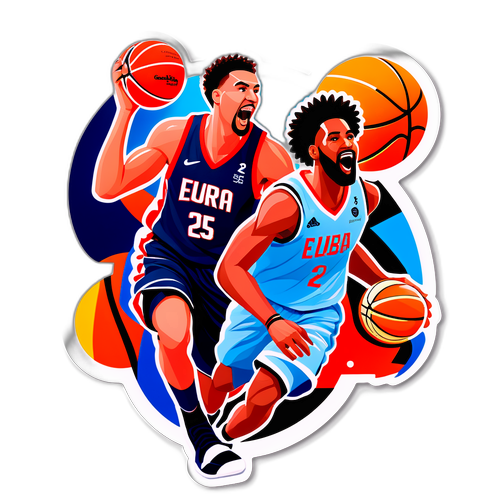 EuroBasket 2025 Klistermärke