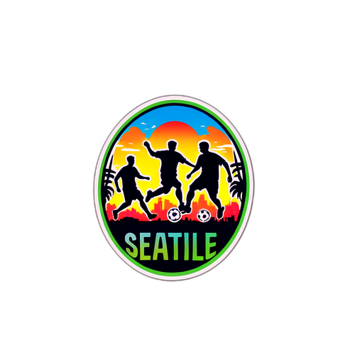 Voetbal Sticker