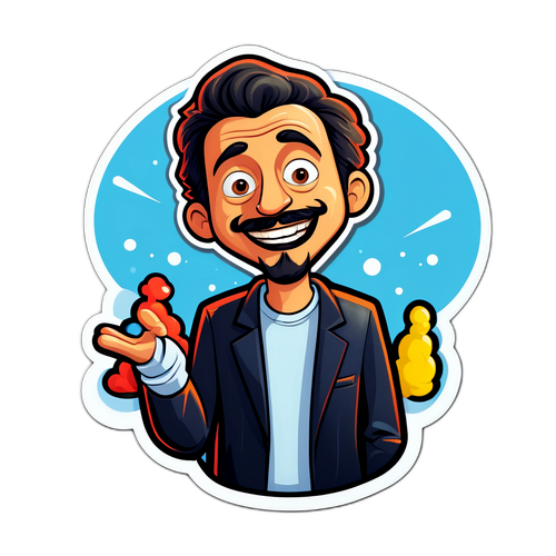 Sinan Engin ile Eğlenceli Bir Anı Sticker'ı