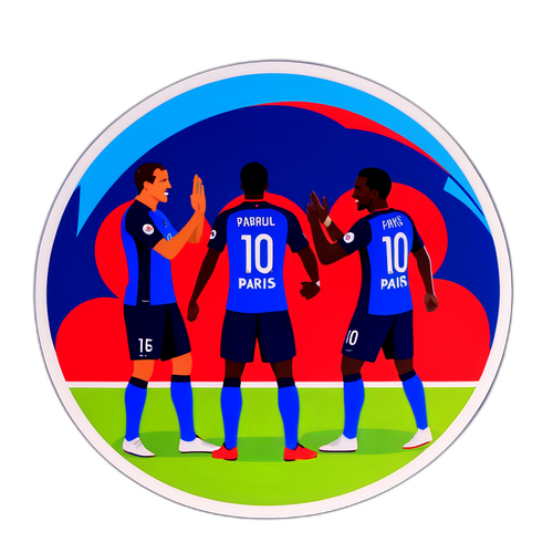 Футболісти ПСЖ святкують гол